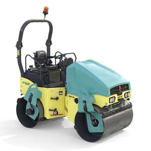 tandem road roller / articulated