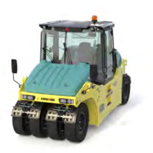 pneumatic tired road roller