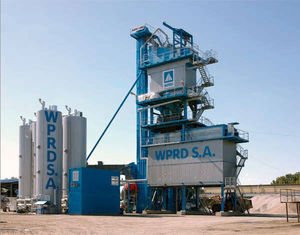 discontinuous asphalt plant