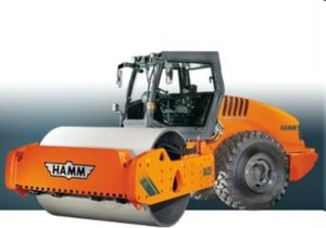 single-cylinder road roller