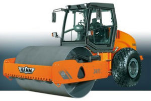 single-cylinder road roller