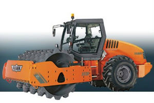 single-cylinder road roller