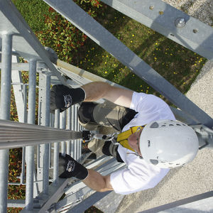 fall-arrest safety rail