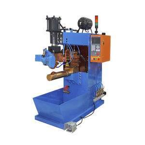 seam welding machine / AC / PLC-controlled / longitudinal