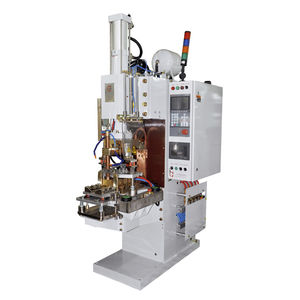 resistance welding machine / AC / PLC-controlled / hydraulic