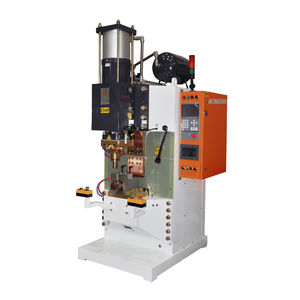 resistance welding machine / AC / PLC-controlled / compact