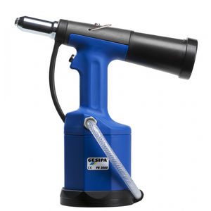 oleo-pneumatic rivet gun