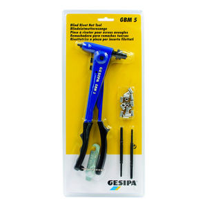 manually-controlled hand riveter
