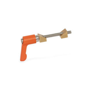 manually-controlled clamping unit