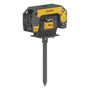 excavator drill attachment