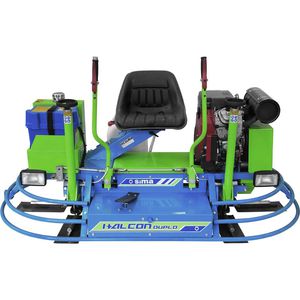 ride-on power trowel