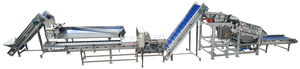 corn processing line