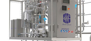 pasteurizer for the food industry