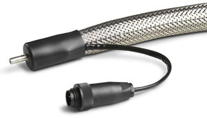 stainless steel-braided heated hose