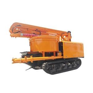 mixer truck-mounted concrete pump 1
