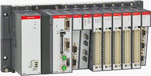 DIN rail programmable logic controller