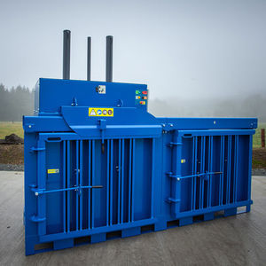 vertical baling press