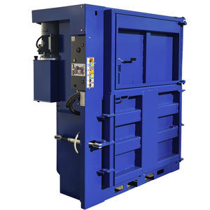 vertical baling press
