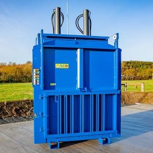 vertical baling press