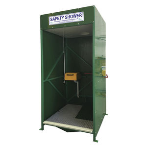 floor-standing safety shower