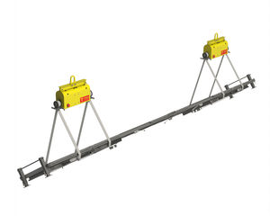 load metal lifting and turning device