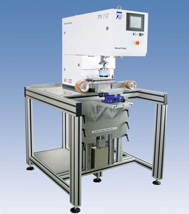 pad printing machine with closed ink cup