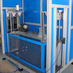 pressure leak test stand