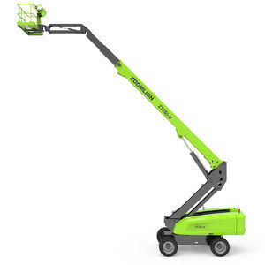 wheeled telescopic boom lift