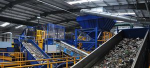 recycling sorting system 1