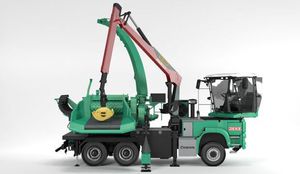 mobile wood chipper