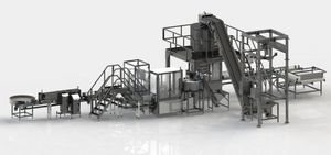 fully-automatic filling station