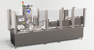 bottle pack sleeving machine