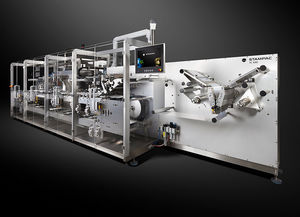 chocolate product packaging machine