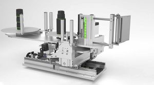 self-adhesive label labeling machine