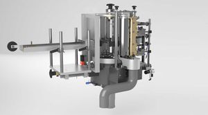 wet glue label labeling machine