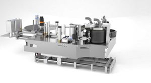 hot-melt glue labelling machine