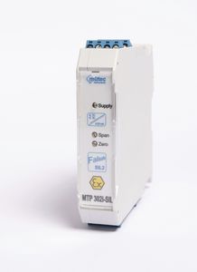 DIN rail mount temperature transmitter