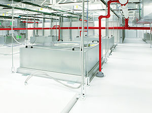corrugated aluminum core sandwich panel