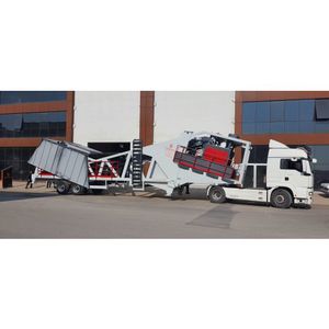 hydraulic concrete mixer