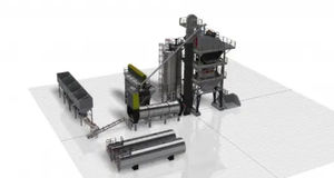mobile asphalt plant