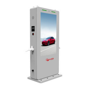 electric vehicle charging station displays