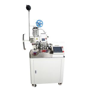 wire stripping and crimping machine