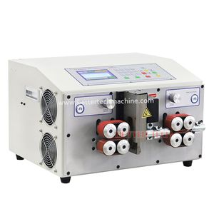 electrical wire cutting and stripping machine