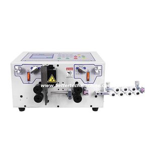 electrical wire cutting and stripping machine