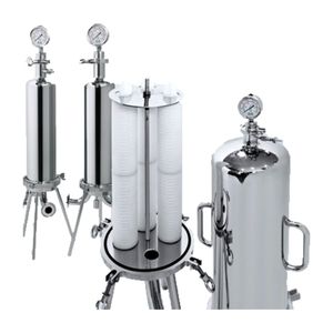 cartridge filter housing