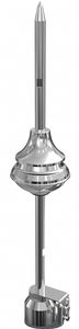 single-rod lightning rod