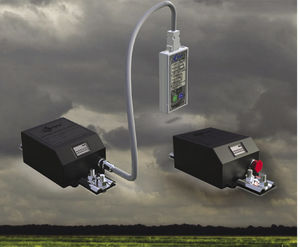 electronic lightning strike counter