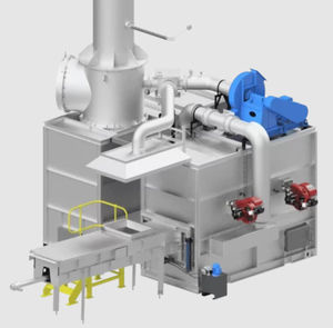 continuous incinerator