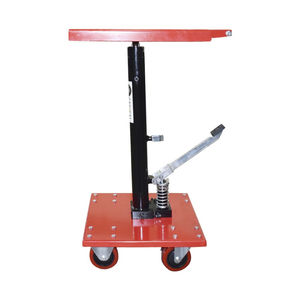 Column type lift table - TT - SANTSAI MACHIENRY - manual / stationary ...