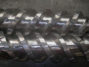 steel extrusion twin-screw